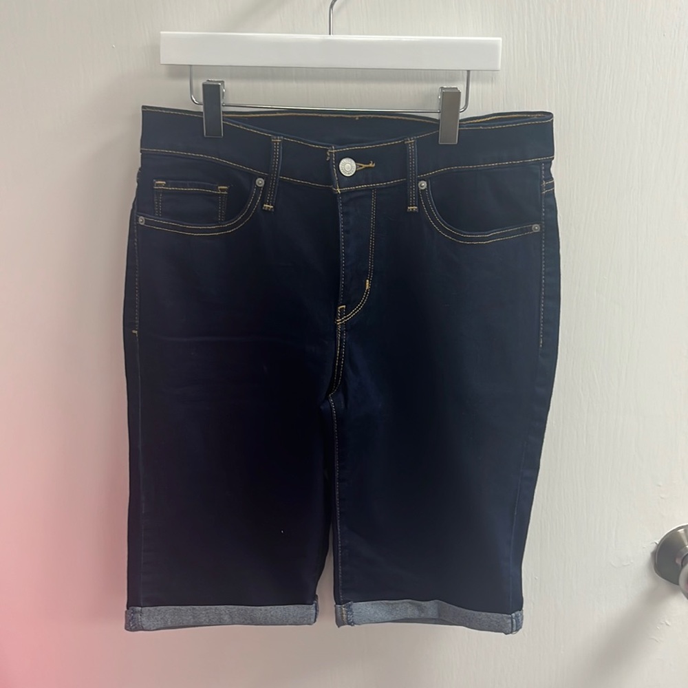 Levi’s Women Blue Jean Shorts (4057)